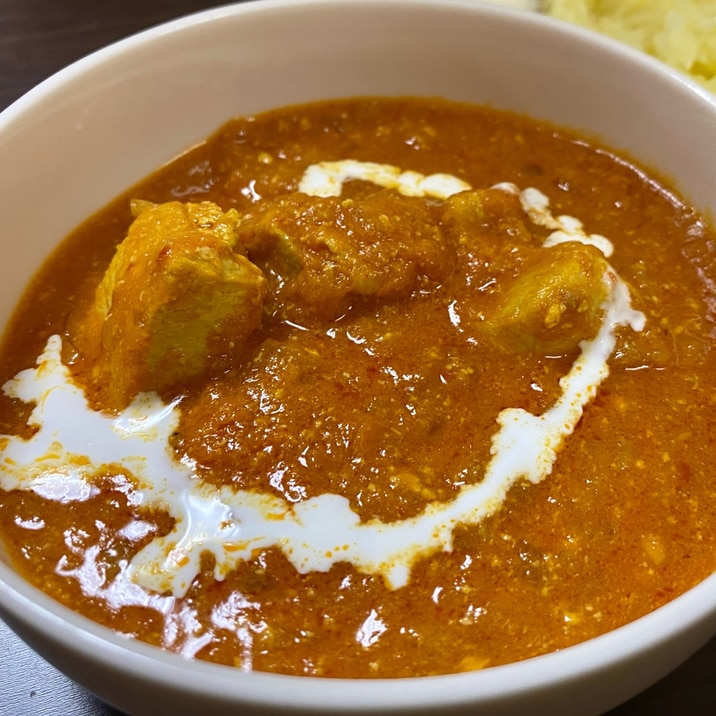 辛くない！バターチキンカレー